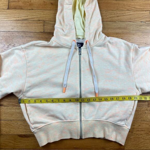 🪦 UGG RTW Womens Orange Full Zip Sweater Size M - Picture 5 of 10